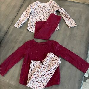 Mix and match top and legging sets